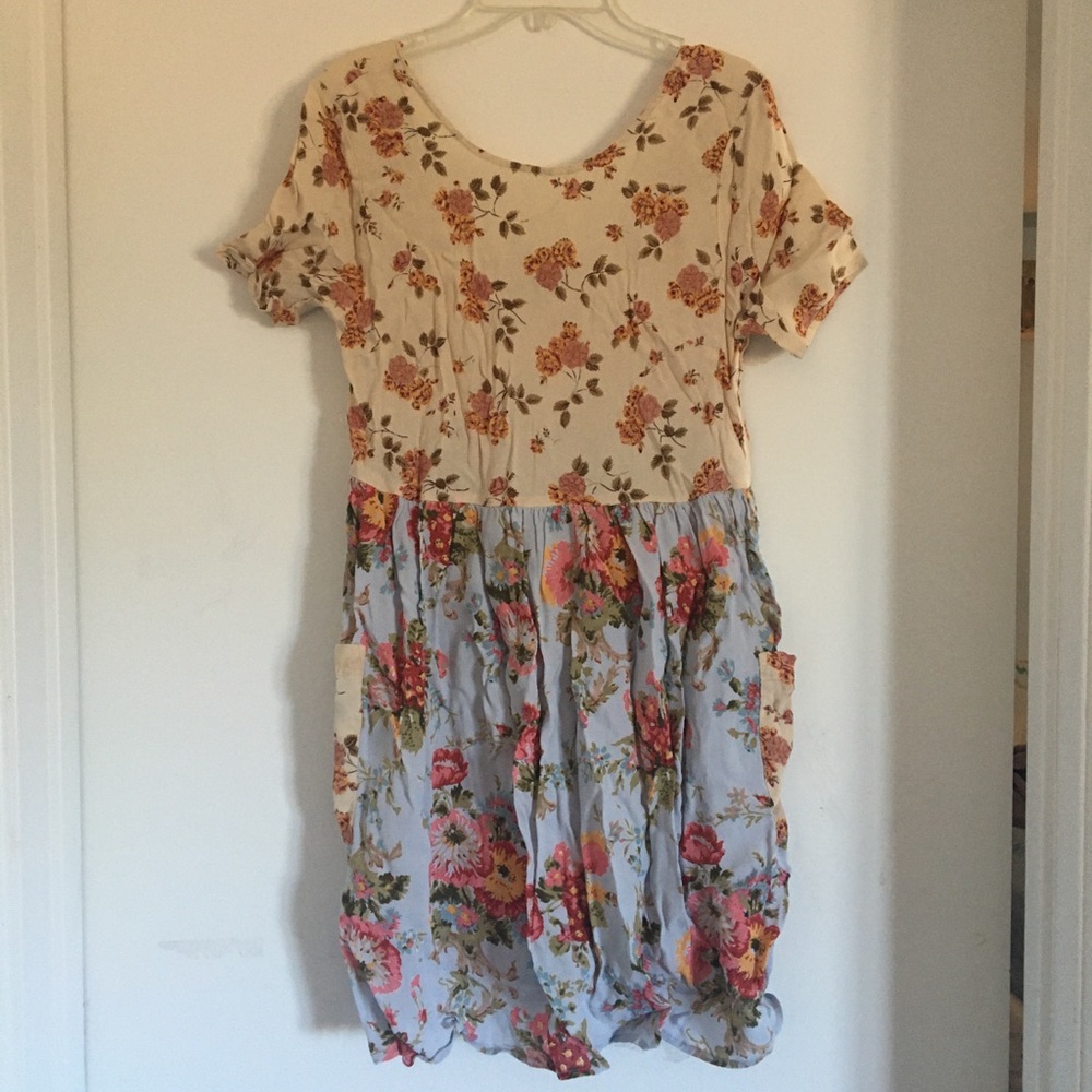 ASOS Floral Mini Dress with Pockets